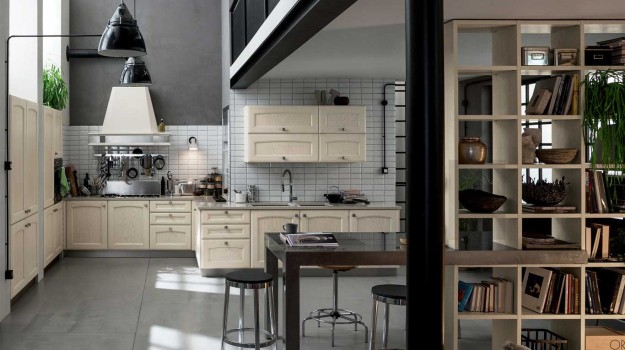 Veneta Cucine – Cucina Villa D’Este Laccato Avorio 100
