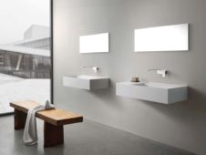 Collezione 5mm - Miscelatore lavabo a parete