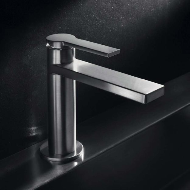Collezione Maco' - Miscelatore lavabo nikel spazzolato