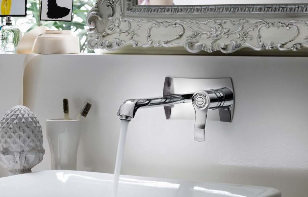 Collezione Sofì - Miscelatore lavabo a parete