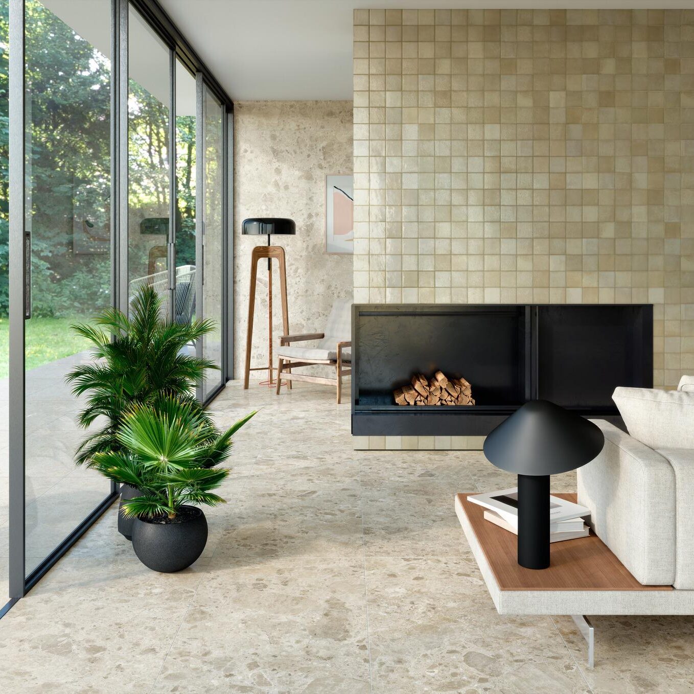 Pavimento 60×120 Mix Beige