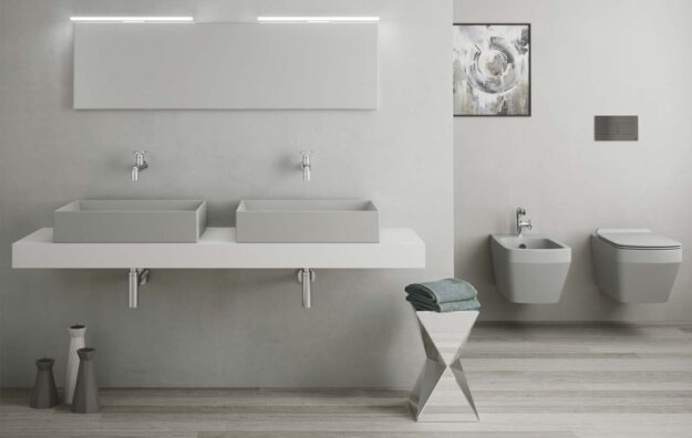 Lavabo da appoggio 60×40 cm